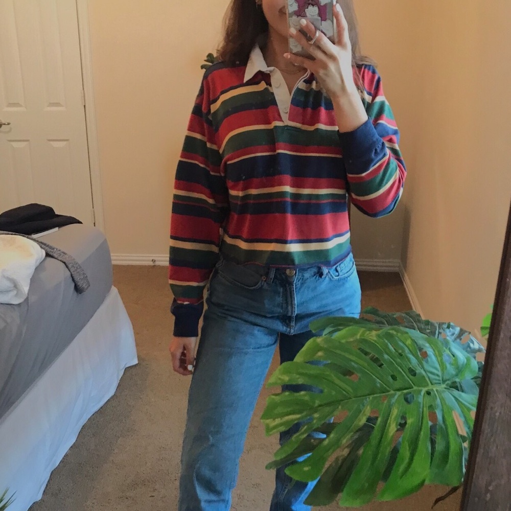 Vintage Ling sleeve cropped tee